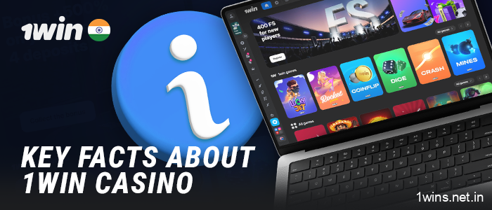 Info about the 1Win India - what need to know about online casino